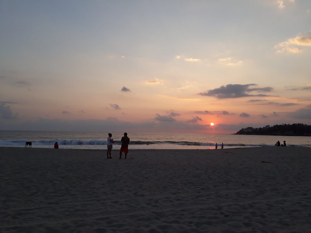 Sunset in Playa Escondido