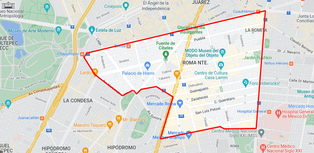 Best Neighborhoods in Mexico City - Roma Norte