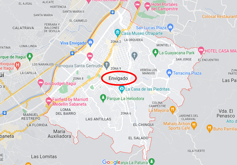 Best Medellin Neighborhoods - Envigado