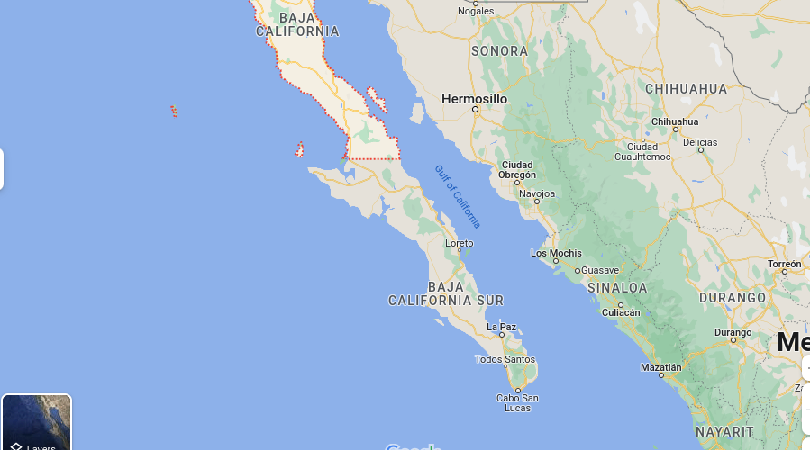 states in Mexico - Baja California sur