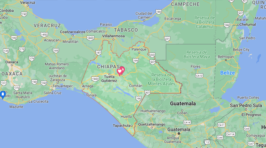 states in Mexico - Chiapas