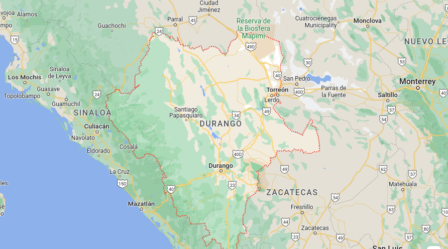 states in Mexico - Durango