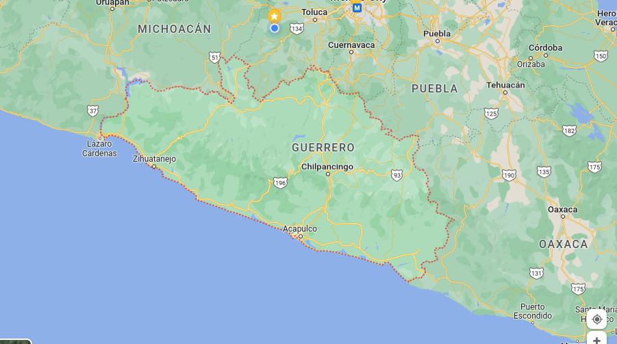 states in Mexico - Guerrero