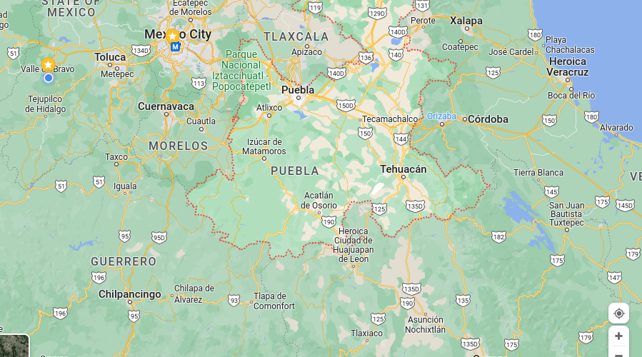 states in Mexico - Puebla