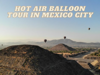 Hot Air Balloon In Mexico City: Flying High Over Teotihuacan