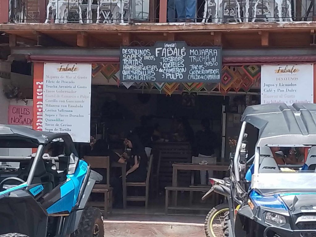 Food in Valle de bravo mexico - Fabale - exterior